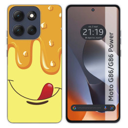 Funda Silicona para Motorola G86 / G86 Power 5G diseño...