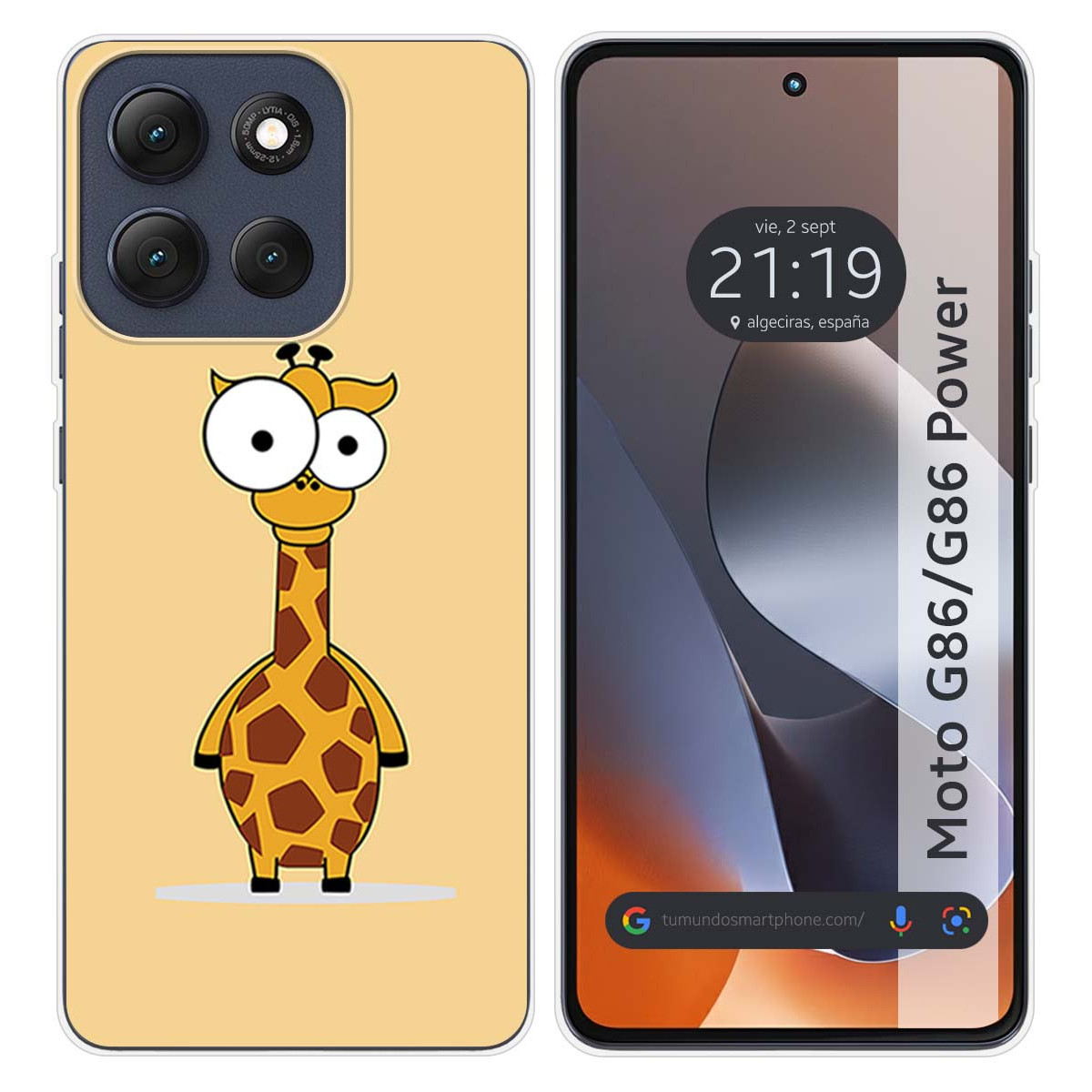 Funda Silicona para Motorola G86 / G86 Power 5G...