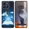 Funda Silicona para Motorola G86 / G86 Power 5G diseño Libro Cuentos Dibujos