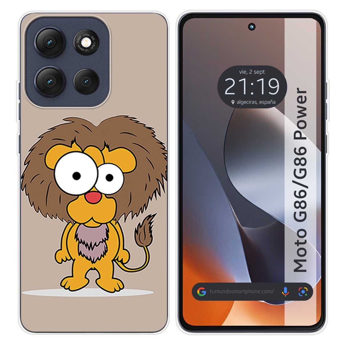 Funda Silicona para Motorola G86 / G86 Power 5G...