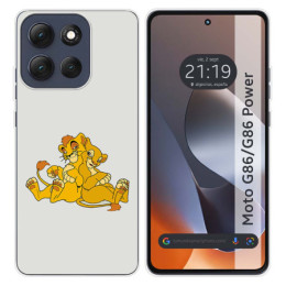 Funda Silicona para Motorola G86 / G86 Power 5G diseño...