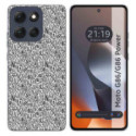 Funda Silicona para Motorola G86 / G86 Power 5G diseño Letras Dibujos