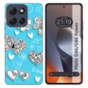 Funda Silicona para Motorola G86 / G86 Power 5G diseño Mariposas Dibujos