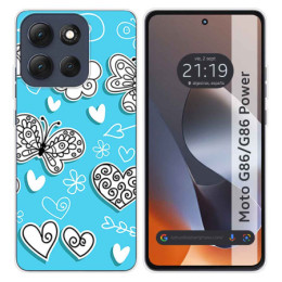 Funda Silicona para Motorola G86 / G86 Power 5G diseño...