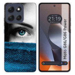 Funda Silicona para Motorola G86 / G86 Power 5G diseño...