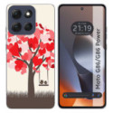 Funda Silicona para Motorola G86 / G86 Power 5G diseño Pajaritos Dibujos