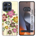 Funda Silicona para Motorola G86 / G86 Power 5G diseño Primavera En Flor Dibujos
