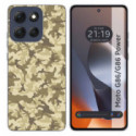 Funda Silicona para Motorola G86 / G86 Power 5G diseño Sand Camuflaje Dibujos