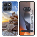 Funda Silicona para Motorola G86 / G86 Power 5G diseño Sunset Dibujos