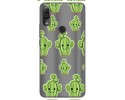 Funda Gel Transparente para Wiko View2 Pro Diseño Cactus Dibujos