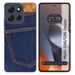 Funda Silicona para Motorola G86 / G86 Power 5G diseño...