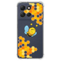 Funda Silicona Antigolpes para Motorola G86 / G86 Power 5G diseño Abeja Dibujos