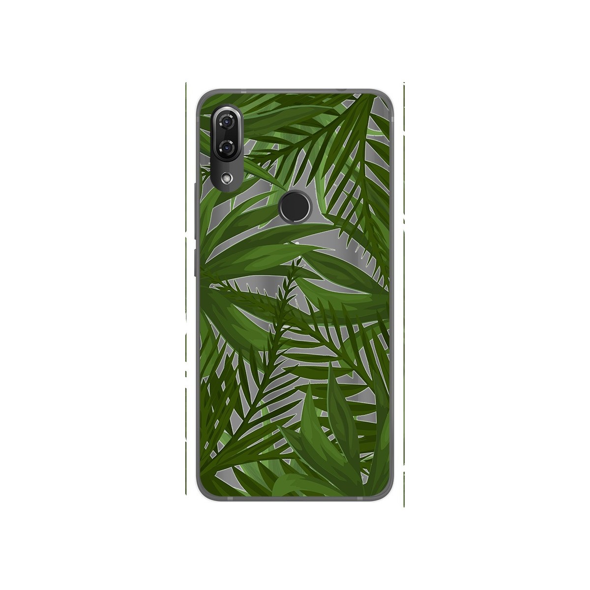 Funda Gel Transparente para Wiko View2 Pro Diseño Jungla Dibujos