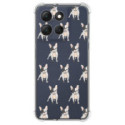 Funda Silicona Antigolpes para Motorola G86 / G86 Power 5G diseño Perros 12 Dibujos