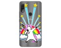 Funda Gel Transparente para Wiko View2 Pro Diseño Unicornio Dibujos