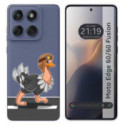 Funda Silicona Transparente para Motorola Edge 60 / 60 Fusion 5G diseño Avestruz Dibujos