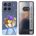 Funda Silicona Transparente para Motorola Edge 60 / 60 Fusion 5G diseño Cabra Dibujos