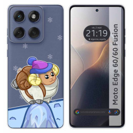 Funda Silicona Transparente para Motorola Edge 60 / 60...