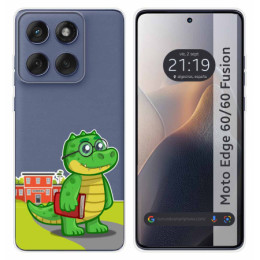 Funda Silicona Transparente para Motorola Edge 60 / 60...