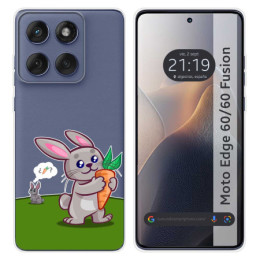 Funda Silicona Transparente para Motorola Edge 60 / 60...