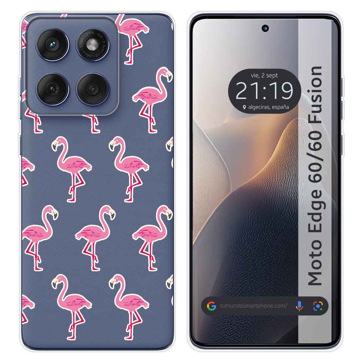 Funda Silicona Transparente para Motorola Edge...