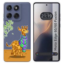 Funda Silicona Transparente para Motorola Edge 60 / 60...