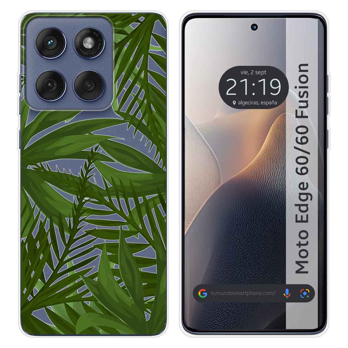 Funda Silicona Transparente para Motorola Edge...