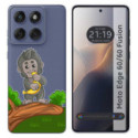 Funda Silicona Transparente para Motorola Edge 60 / 60 Fusion 5G diseño Mono Dibujos