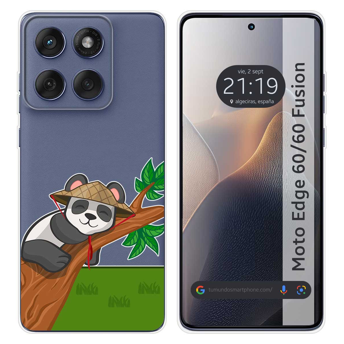 Funda Silicona Transparente para Motorola Edge...