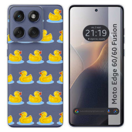 Funda Silicona Transparente para Motorola Edge 60 / 60...