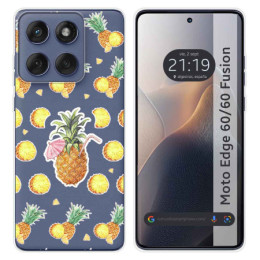 Funda Silicona Transparente para Motorola Edge 60 / 60...