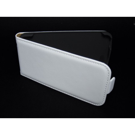 Funda Piel Premium Ultra-Slim Iphone 5C Blanca