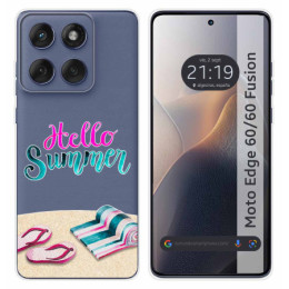 Funda Silicona Transparente para Motorola Edge 60 / 60...