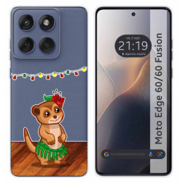 Funda Silicona Transparente para Motorola Edge 60 / 60...