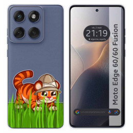 Funda Silicona Transparente para Motorola Edge 60 / 60...