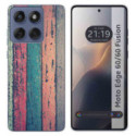 Funda Silicona para Motorola Edge 60 / 60 Fusion 5G diseño Madera 10 Dibujos