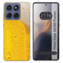 Funda Silicona para Motorola Edge 60 / 60 Fusion 5G diseño Cerveza Dibujos