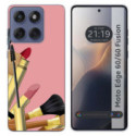 Funda Silicona para Motorola Edge 60 / 60 Fusion 5G diseño Brochas Dibujos