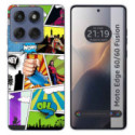 Funda Silicona para Motorola Edge 60 / 60 Fusion 5G diseño Comic Dibujos