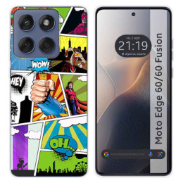 Funda Silicona para Motorola Edge 60 / 60 Fusion 5G...