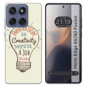 Funda Silicona para Motorola Edge 60 / 60 Fusion 5G diseño Creativity Dibujos