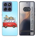 Funda Silicona para Motorola Edge 60 / 60 Fusion 5G diseño Furgoneta Dibujos