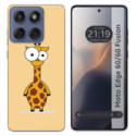 Funda Silicona para Motorola Edge 60 / 60 Fusion 5G diseño Jirafa Dibujos