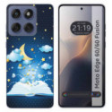 Funda Silicona para Motorola Edge 60 / 60 Fusion 5G diseño Libro Cuentos Dibujos