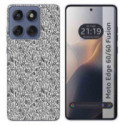 Funda Silicona para Motorola Edge 60 / 60 Fusion 5G diseño Letras Dibujos