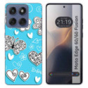 Funda Silicona para Motorola Edge 60 / 60 Fusion 5G diseño Mariposas Dibujos