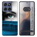 Funda Silicona para Motorola Edge 60 / 60 Fusion 5G diseño Ojo Dibujos