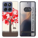 Funda Silicona para Motorola Edge 60 / 60 Fusion 5G diseño Pajaritos Dibujos