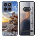 Funda Silicona para Motorola Edge 60 / 60 Fusion 5G diseño Sunset Dibujos