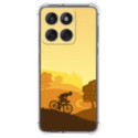 Funda Silicona Antigolpes para Motorola Edge 60 / 60 Fusion 5G diseño Ciclista Dibujos